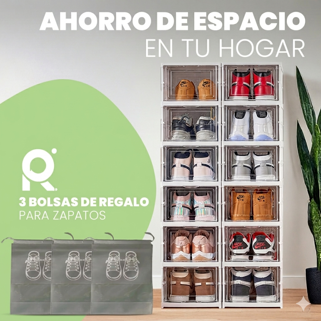 ZAPATERO PLEGABLE HASTA TALLA 47